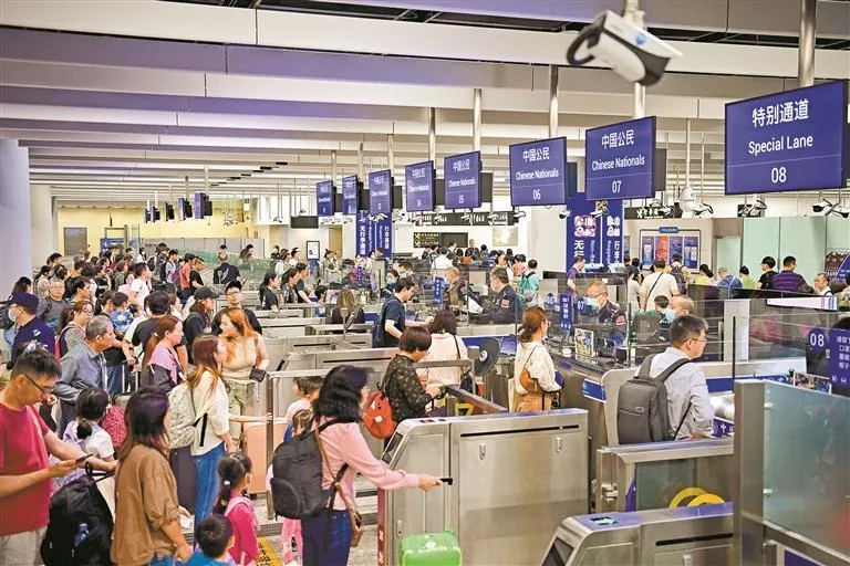 深圳湾口岸过关 深圳湾口岸过关