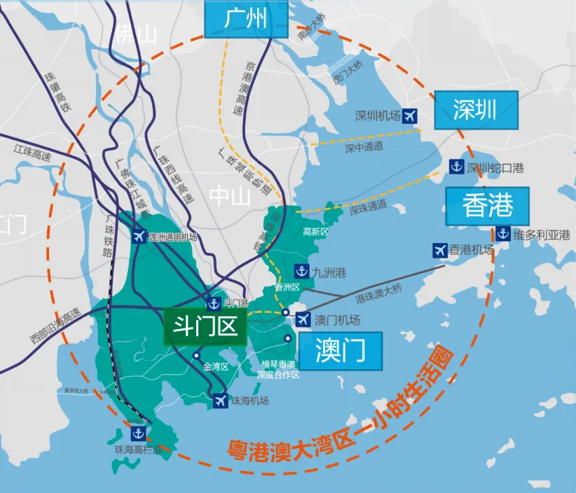 粤港大湾区交通便利网络 粤港大湾区交通便利网络