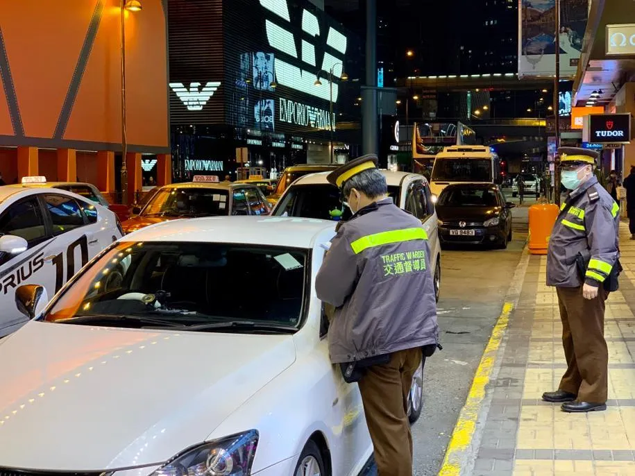香港车辆违停