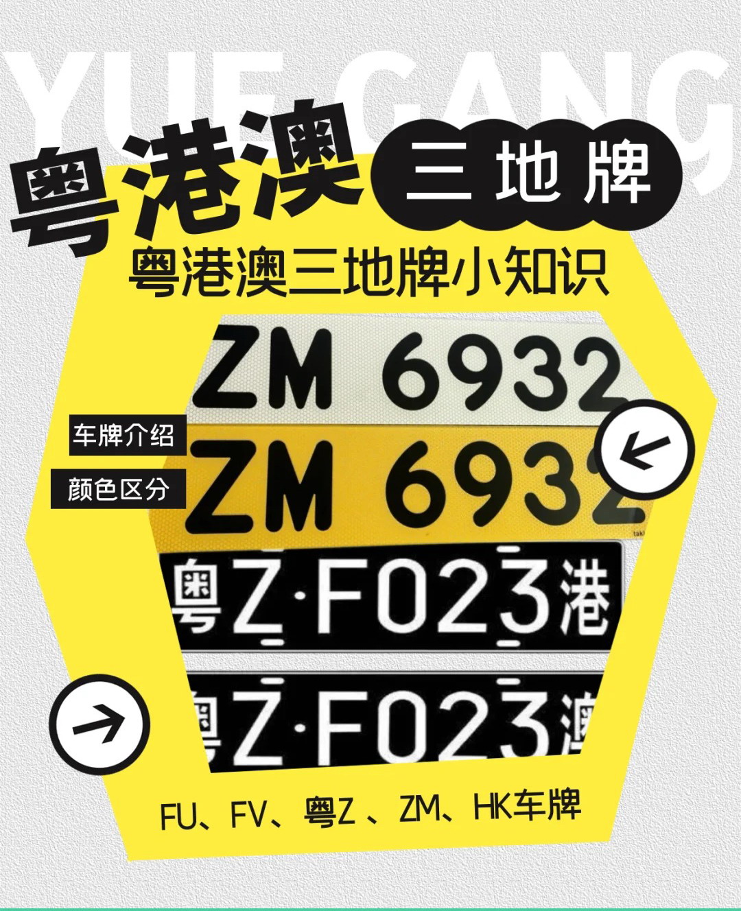 在路上遇到不同颜色的车牌再也不会分不清啦_君林深港